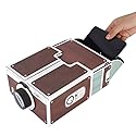 Yoidesu Home Projector Mini Projector DIY Smartphone Projector 2.0 & Entertainment Device, Portable Smart Projector Phone Projector Home Theater
