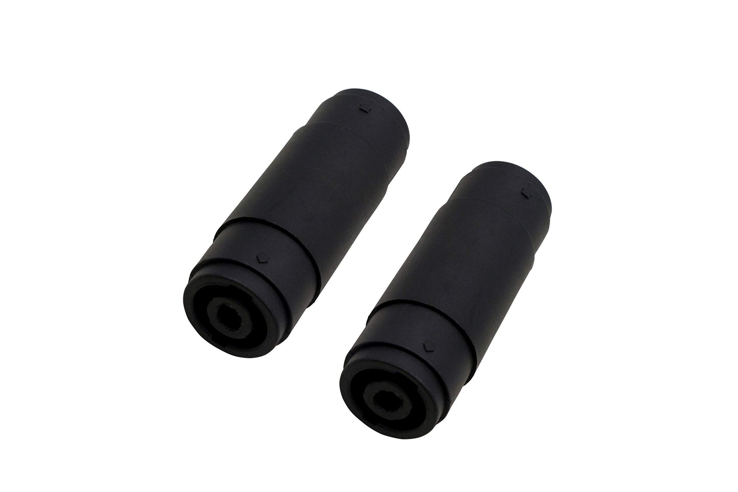 PNGKNYOCN 4 Pin Female to 4 Pin Female Speakon Coupler Adapter for Audio Adapter Amplifiers, Mixers (2-pcak)