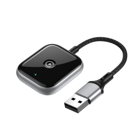 Wireless CarPlay Adapter for Apple CarPlay, Easy to Upgrade Wired CarPlay to Wireless, Instant Connectivity, Super Mini Car Play Dongle for iPhone Fit