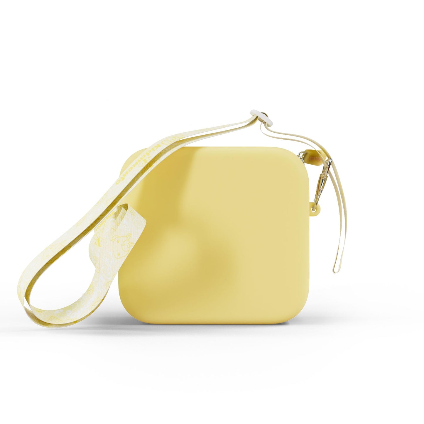 Kidamento kiimento Soft Silicone Camera Case - Durable and Adorably Stylish Bag - Promotes Comfort and Independence - Little Bee