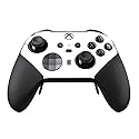 MightySkins Skin Compatible with Xbox Elite Series 2 Controller - Solid White | Protective, Durable, and Unique Vinyl Decal wrap Cover | Easy