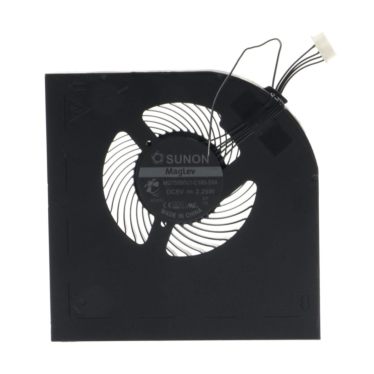 Replacement CPU+GPU Cooling Fan for Lenovo Thinkpad P52 01HY786 01HY785 MG75090V1-C190-S9A MG75090V1-C181-S9A