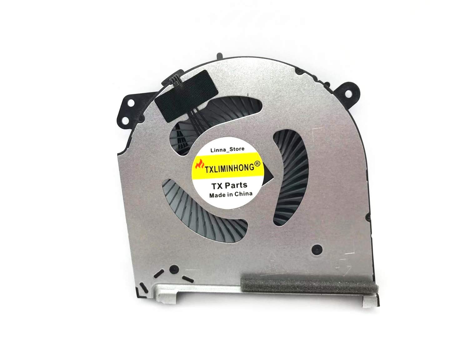 TXLIMINHONG New Compatible GPU Cooling Fan for HP OMEN Laptop 15-DH 15-DH0015NR 15T-DH000 15-DH001NR 15-DH002NR P/N:TPN-C143 L64443-001 ND8CC01-18L07