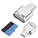 CY 2pcs USB Type C USB-C to Micro SD SDXC TF Card Reader Adapter for Laptop Cell Phone (2pcs/Set)