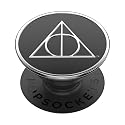 PopSockets Adhesive Phone Grip, Holder, Phone Stand, Harry Potter - Enamel Deathly Hallows