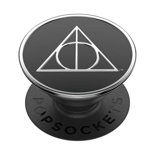 PopSockets Adhesive Phone Grip, Holder, Phone Stand, Harry Potter - Enamel Deathly Hallows