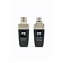 AirSync Wireless XLR Transmitter Receiver System- Dynamic & Condenser Microphones, 150ft Range, Triple Click Mute, 8Hr Battery, 13 Systems