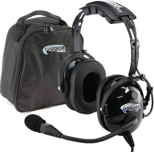 Rugged. Air RA200 Aviation Headset for Student Pilots & Flight Schools