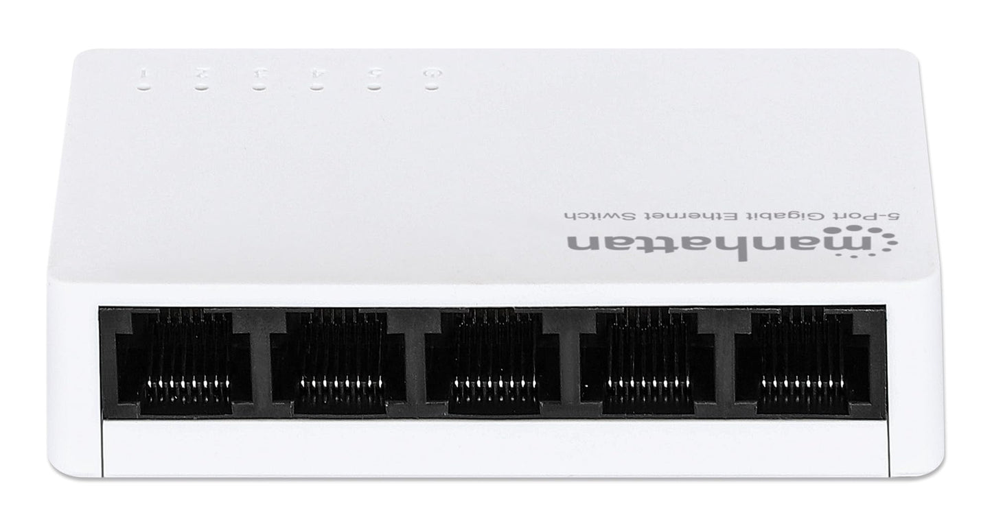 Manhattan 5-Port Gigabit Ethernet Switch, Desktop, IEEE 802.3az