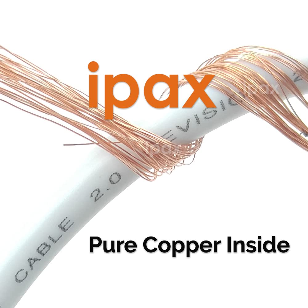 IPAX 10 ft White USB Printer Cable Compatible with Canon ImageClass D570 D550 D530 D420 MF247dw MF244dw MF236n MF227DW Canon Pixma MG3620 MG2525 TS202