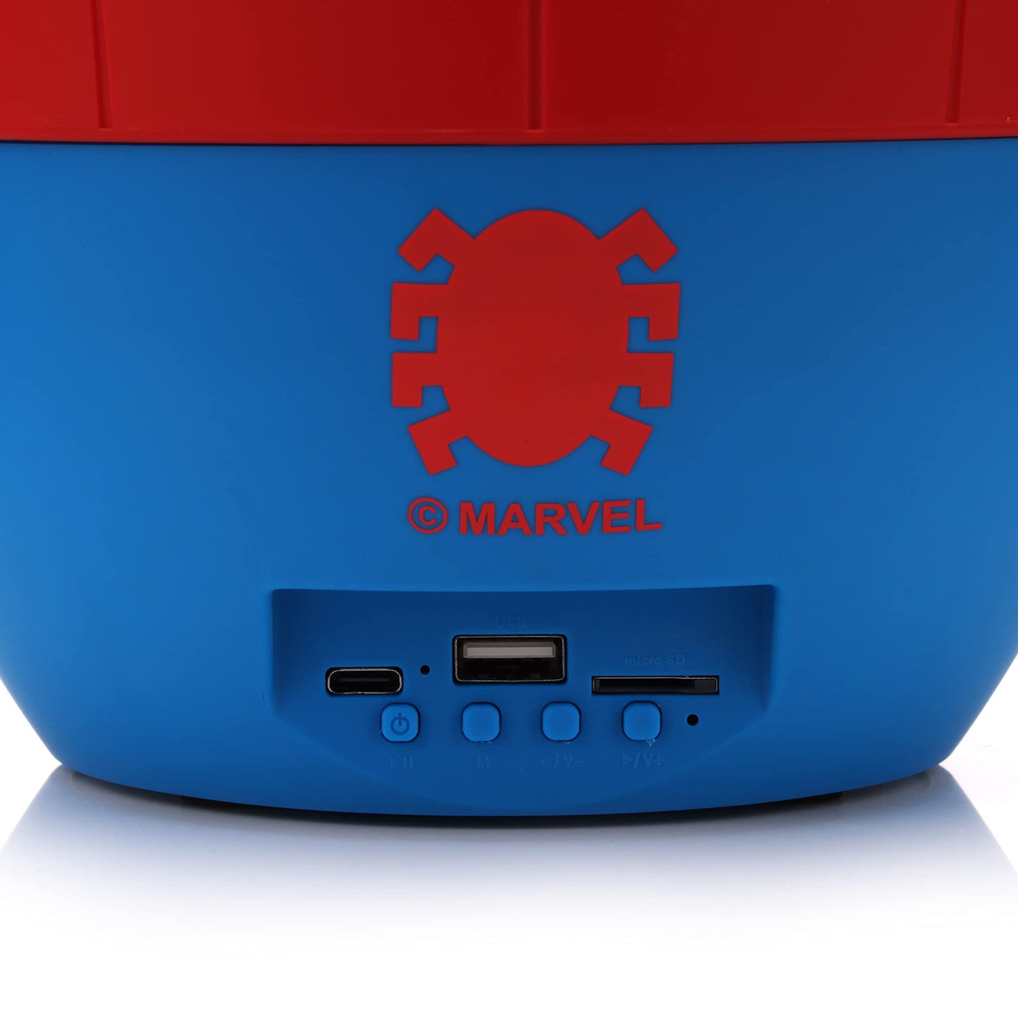 Bitty Boomers Marvel: 8 Inch Spider-Man Bluetooth Speaker