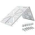 V-Fiabilidad L-Shape Dome Camera Bracket,Universal Wall Ceiling Mount Bracket Adapter Mount Extension Support for Security CCTV Hikvision Dome Camera