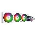 Thermalright Grand Vision 360 ARGB White CPU AIO Cooler,PC 360 Specification Water Cooler System,IPS LCD Screen with 480x480 Resolution