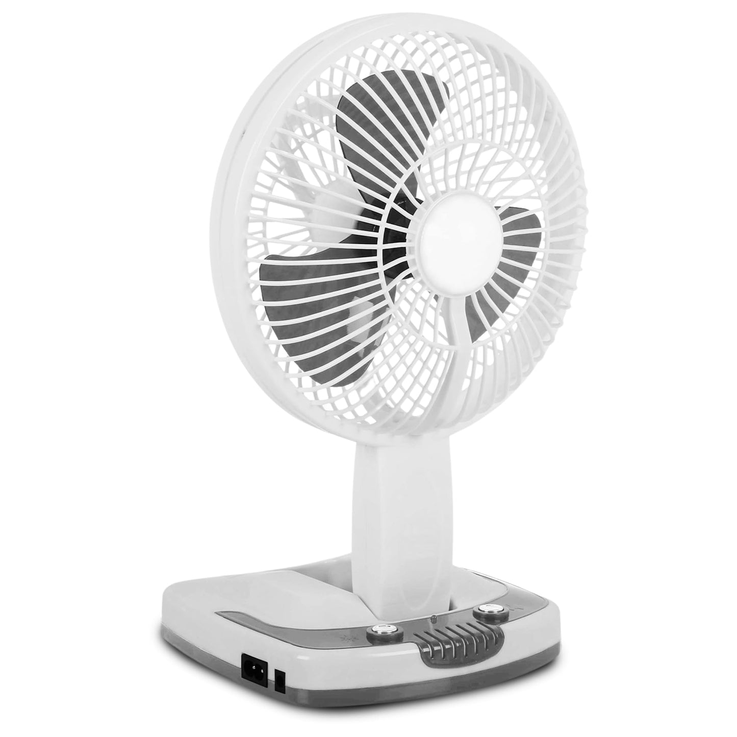 Technical Pro Adventure Series Rechargeable Desk/Wall Fan w LED Work Lamp