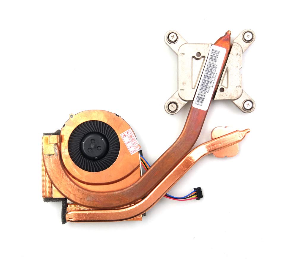 LPH Replacement CPU Fan for Thinkpad T430 T430i Laptop, Discrete Graphics Cooling Fan + Heatsink Assembly 04W3269