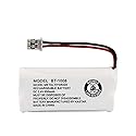 Uniden Rechargeable Phone Battery, Nickel Metal Hydride NiMH, DC 2.4V, 650mAh (BT-1008)