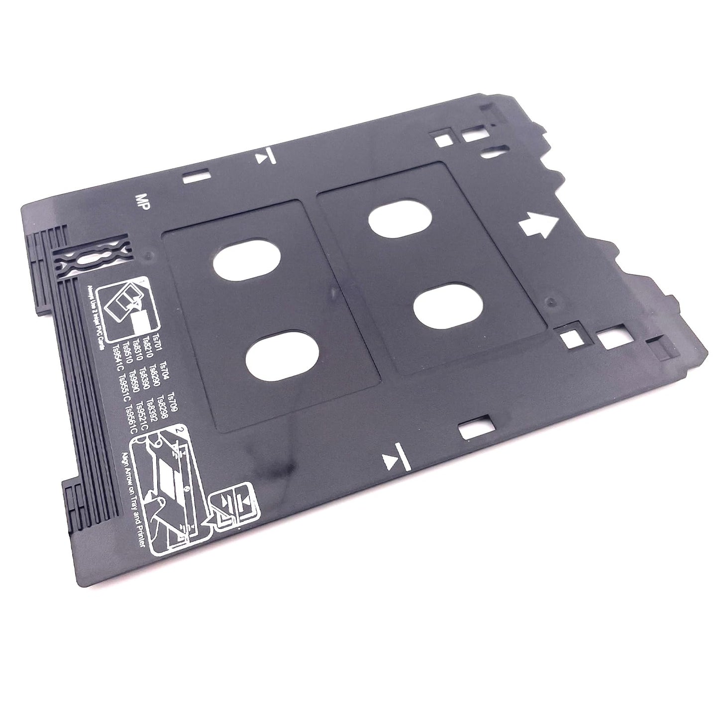CeaMere Inkjet PVC ID Card Tray for Canon PIXMA TS701 TS702 TS703 TS704 TS705 TS709 TS8220 TS8330 TS82xx, TS83xx, and TS95xx Series Printers (Canon