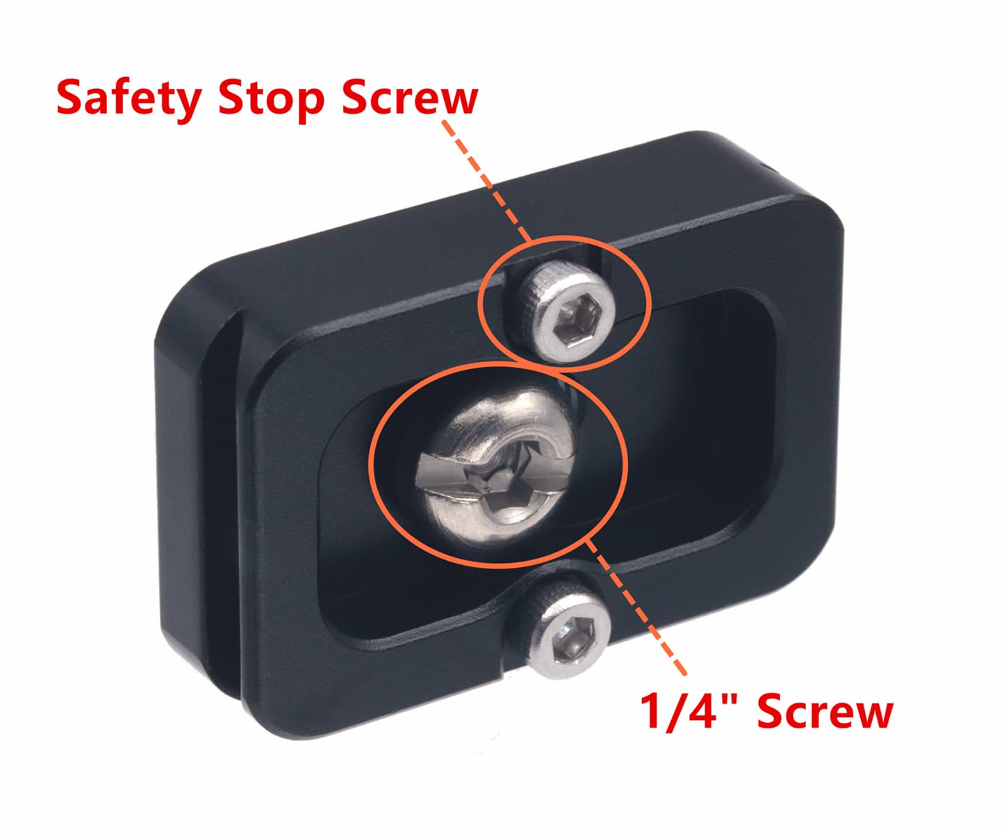 HITHUT PU-25 25mm Universal Quick Release QR Plate Mini Plate Compact Camera Mount for Tripod Monopod Ball Head DSLR Camera, Arca-Swiss Compatible