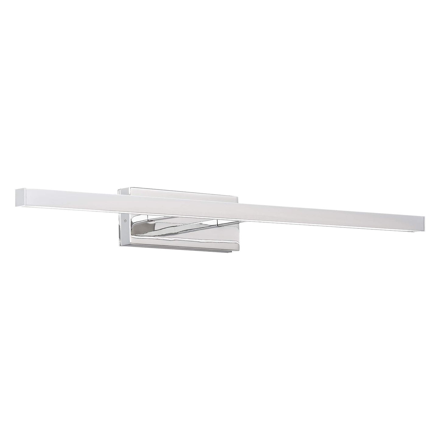 Parallax 23in LED Up or Down Bathroom Vanity or Wall Light 3-CCT 2700K-3000K-3500K Set to 3500K in Chrome