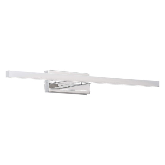 Parallax 23in LED Up or Down Bathroom Vanity or Wall Light 3-CCT 2700K-3000K-3500K Set to 3500K in Chrome