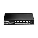 EDiMAX 2.5Gbps Ethernet 5-Port Switch. 2500/1000/100Mbps. Metal Chassis, Wall-mountable, Designed for NAS and workstations, Works with CAT5E