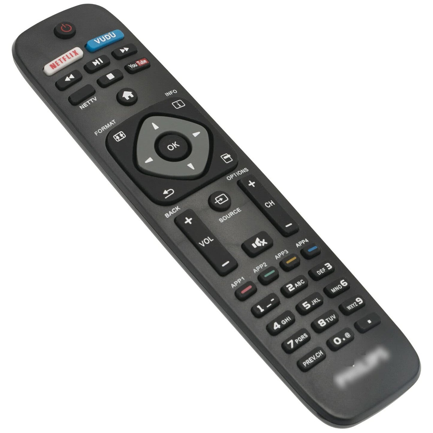 Remote Control Compatible with Philips TV 50PFL6602/F7 55PFL5402/F7 43PFL5602/F7 65PFL5602/F7 US