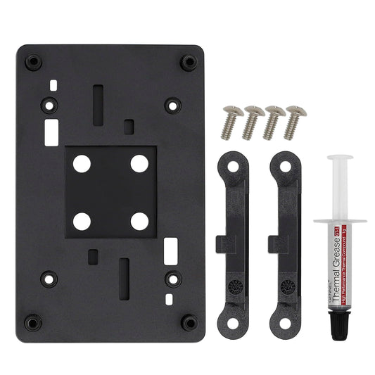 GENNEL AM5 Motherboard Backplate Metal Backplane, CPU Heatsink Mounting Bracket, CPU Fan Cooling Mounting Sheet Plate for AMD AM5 Motherboards