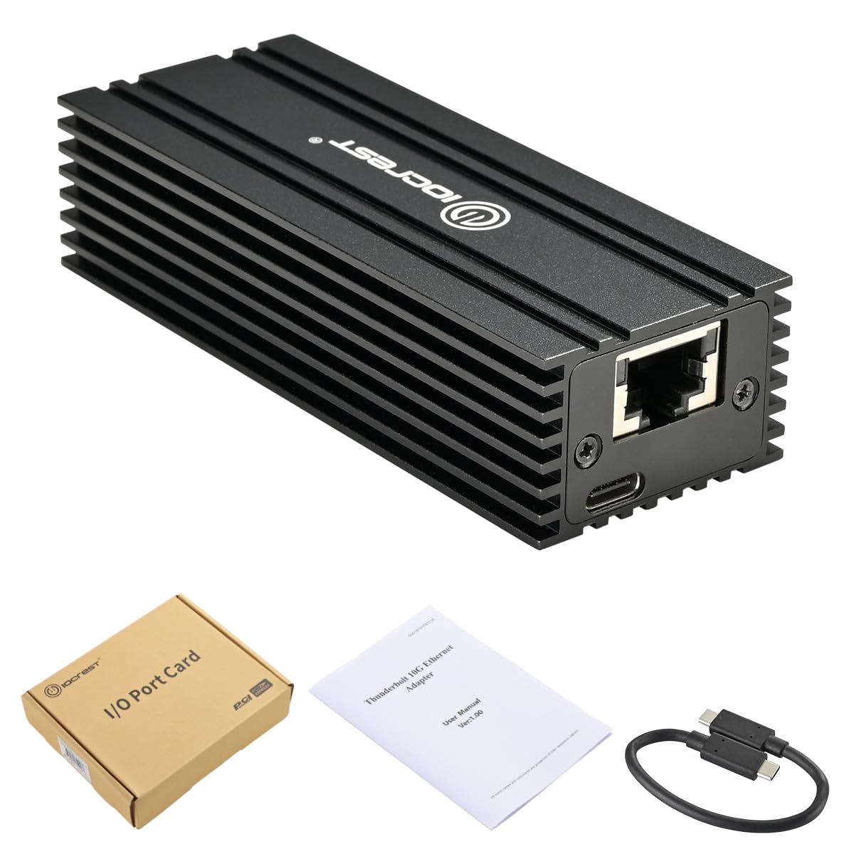 USB Type-C Thunderbolt™ 3 to 10 Gigabit Network Adapter