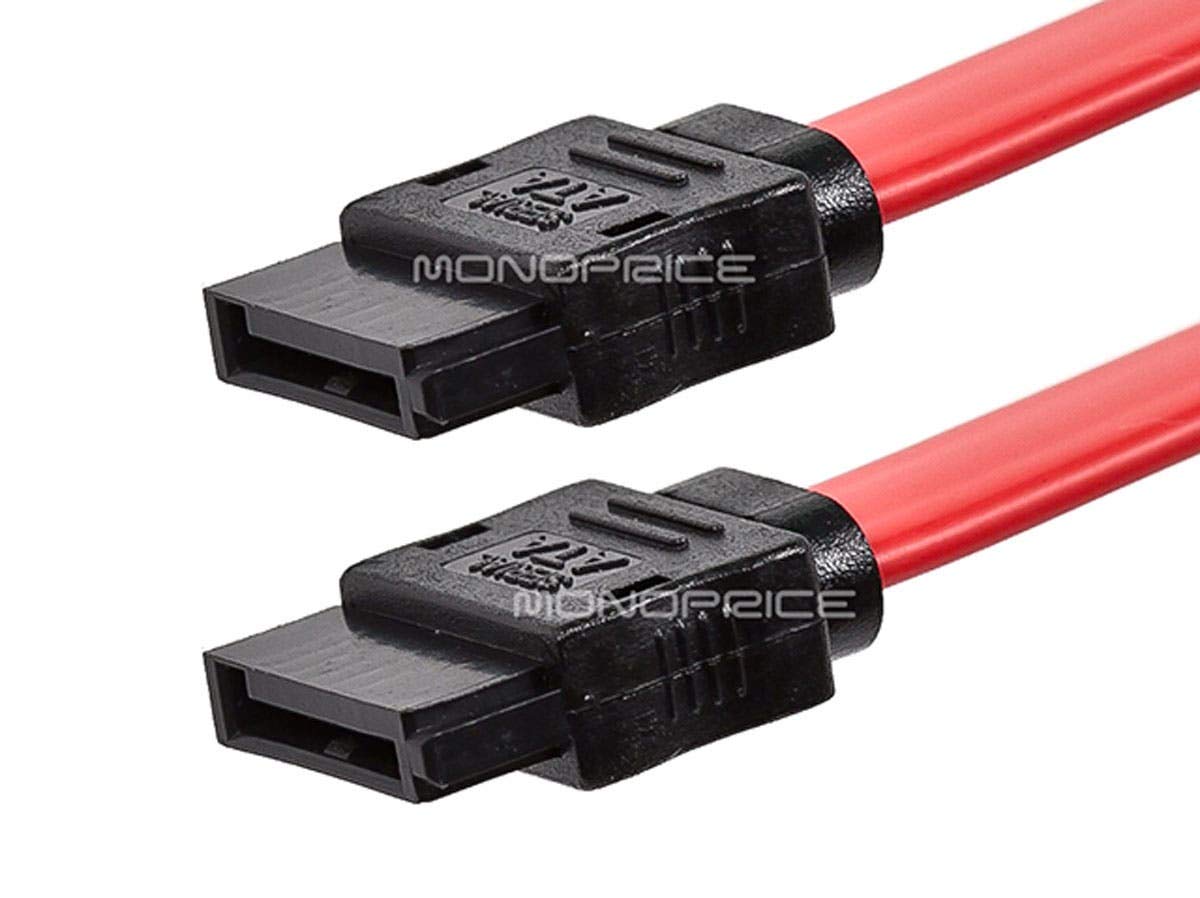Monoprice Data Cable - 1.5 Feet | SATA Serial ATA Cable