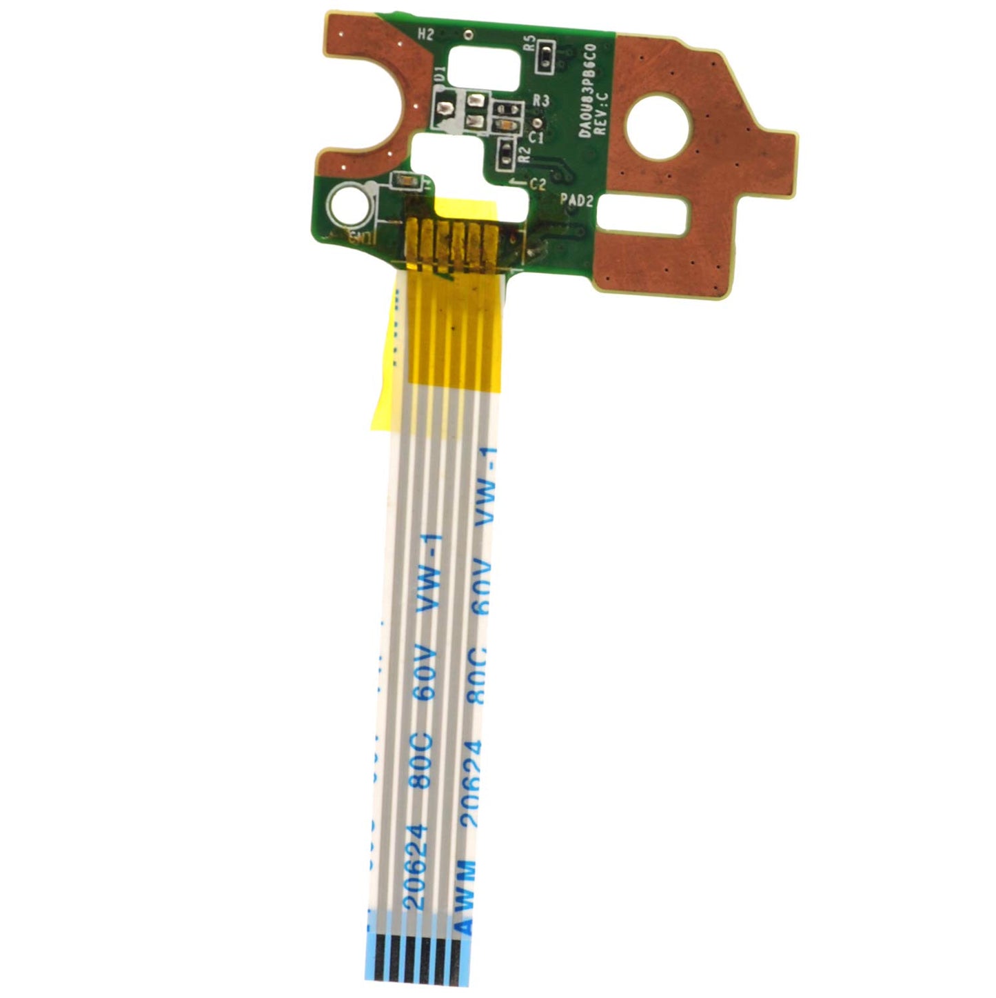 Deal4GO Replacement ON Off Power Button Board w/Cable for HP Pavilion 14-N 15-N 15-F 14T-N 14Z-N Series DA0U83PB6E0 732076-001 776780-001