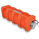 PYLE PWPBT15OR Jam Tunes Box Rugged & Splash-Proof Bluetooth Speaker & Hands Free Speaker-Phone with Aux in (Orange)