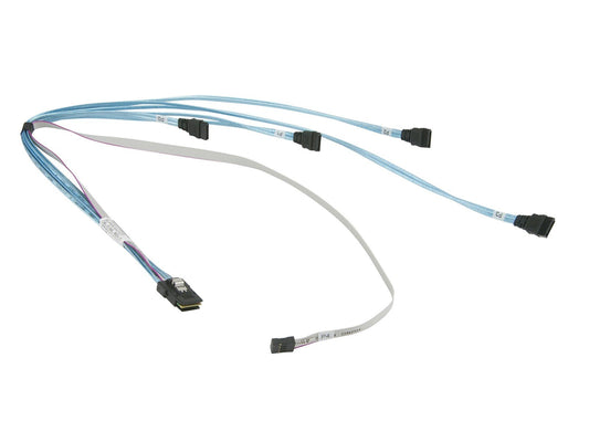 Supermicro CBL-0188L 2ft IPASS to 4xSATA Cable