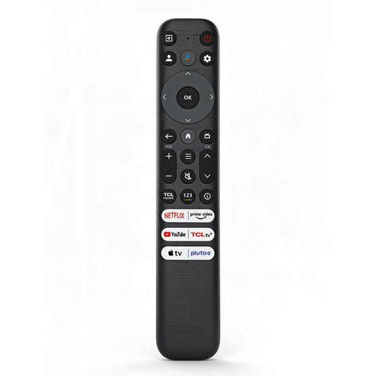 RC813 Remote Control Compatible with TCL Google TV LED QLED 4K UHD Smart TVs Replacement S4 S5 Q6 QM7 Series, 40ft Range, Netflix Shortcut Large