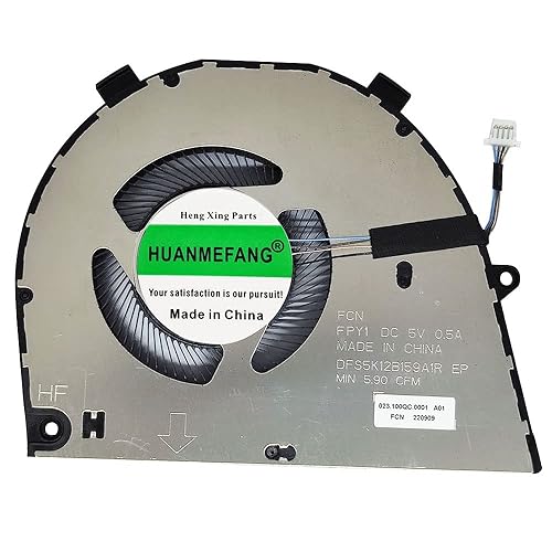 HUANMEFANG Replacement New CPU Cooling Fan for DELL Vostro 16-5620 5625 INSPIRON 5620 5625 16-7620 2-in-1 Series 0T8R2T Fan (Note: It is not