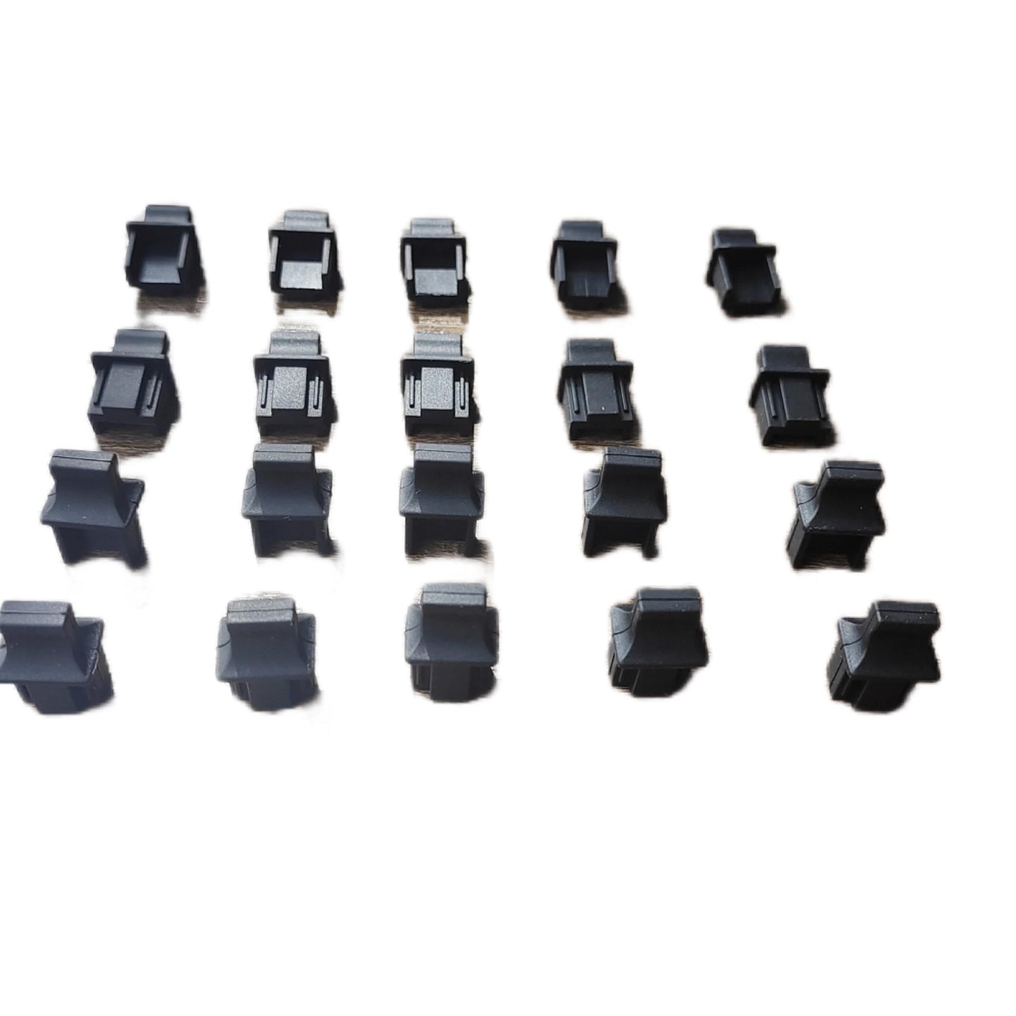 SVNXINGTII 50Pcs Ethernet Dust Cover, Anti-Dust Cap for RJ45 Port, Dust Cap, RJ45 Dust Plugs - (Ethernet,LAN Port Protector/Blocker, Port Protector