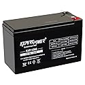 ExpertPower EXP1280-12V 8AH SLA AGM Rechargeable 12V Battery for Ride on Toys, APC Backup UPS Battery Replacement, 12 Volt Batteries for Alarm…