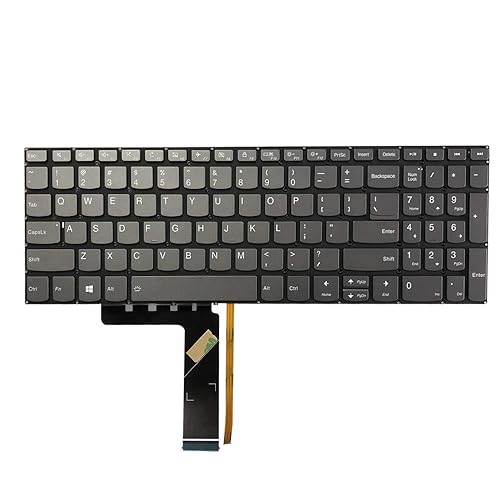 Zahara Laptop US Keyboard with Backlit Replacement for Lenovo IdeaPad S340-15API S340-15 S340-15IML S340-15IWL S340-15IIL 81NC, 81N8, 81VW