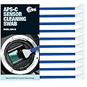UES DDR15 APS-C Sensor Cleaning Swabs for Reflex and Mirrorless Digital Camera Compatible with Sony, Nikon, Canon CCD CMOS Sensors Clean (10 x Swabs)