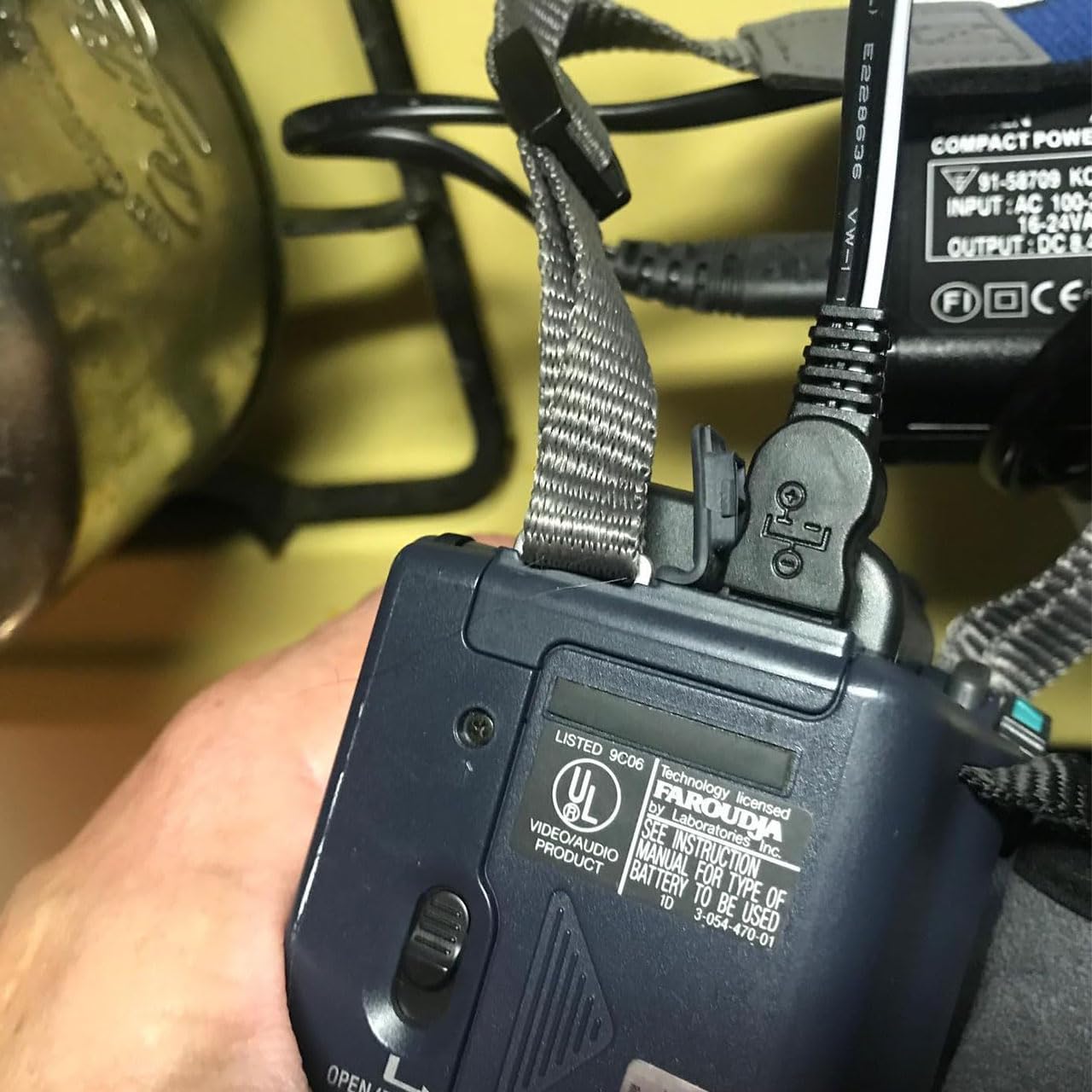 AC-L100 Power Supply Adapter Compatible with Sony HandyCam DCR-TRV18 TRV460 TRV520 DCR-TRV250 DCR-TRV260 TRV330 TRV27 TRV840 TRV103 TRV130