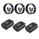 USB C Fast Charger,3 Pack 25W Type C Fast Charger Wall Charger Fast Charging Block with 6ft Cable for Galaxy S24 S23 S22 S21 S20 Ultra S10 S9, Note 20