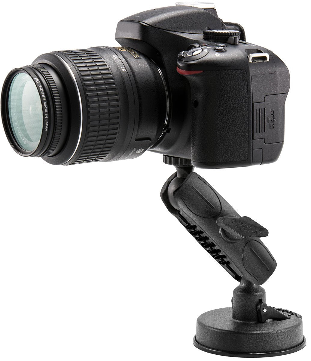 ARKON Heavy Duty Camera Windshield Suction Mount for Nikon Sony Samsung Canon Olympus Panasonic