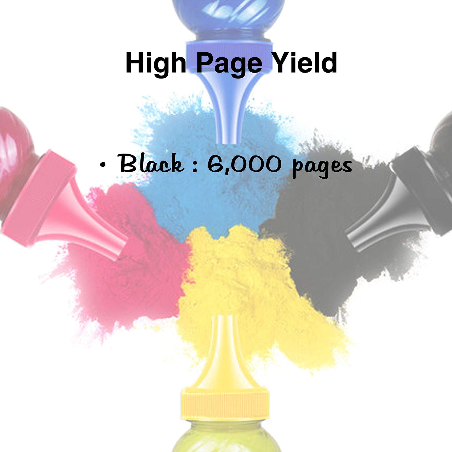 HI-Vision Compatible Toner Cartridge Replacement for C2660dn C2665dnf Extra High Yield Black 593-BBBU RD80W Printer (1 Pack)