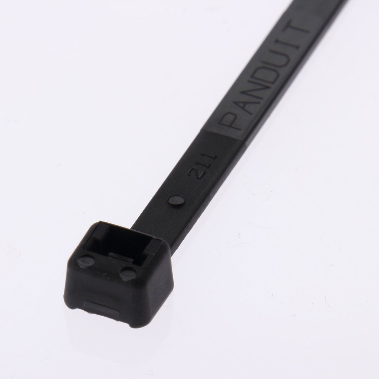 Panduit PLT2S-C30 Cable Tie, Standard, Heat Stabilized Nylon 6.6, 7.4-Inch Length, Black (100-Pack)