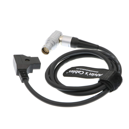 Alvin's Cables Arri Alexa Mini Camera Power Cable 2B Right Angle 8 Pin Female to D Tap