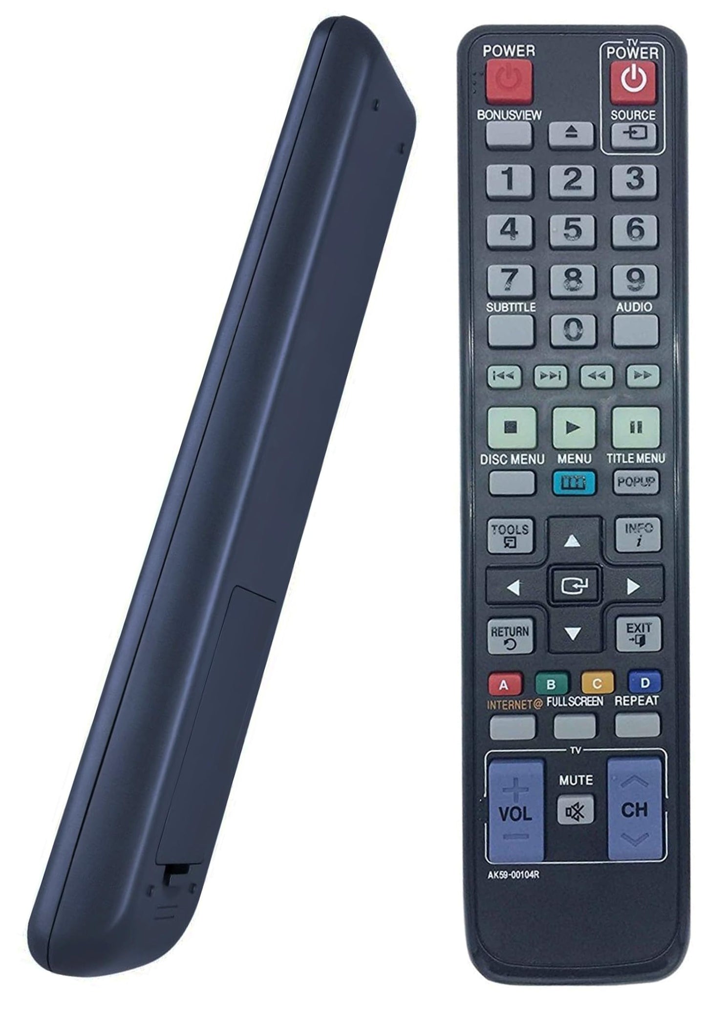 Universal Remote Control AK59-00104R for Samsung BD-C5300 BD-D5490 BD-C5500C BD-D5700 BD-C6500 BD-C5900 BD-C6900 BD-C6800/XAA BD-C6600/XAA BD-D5250C