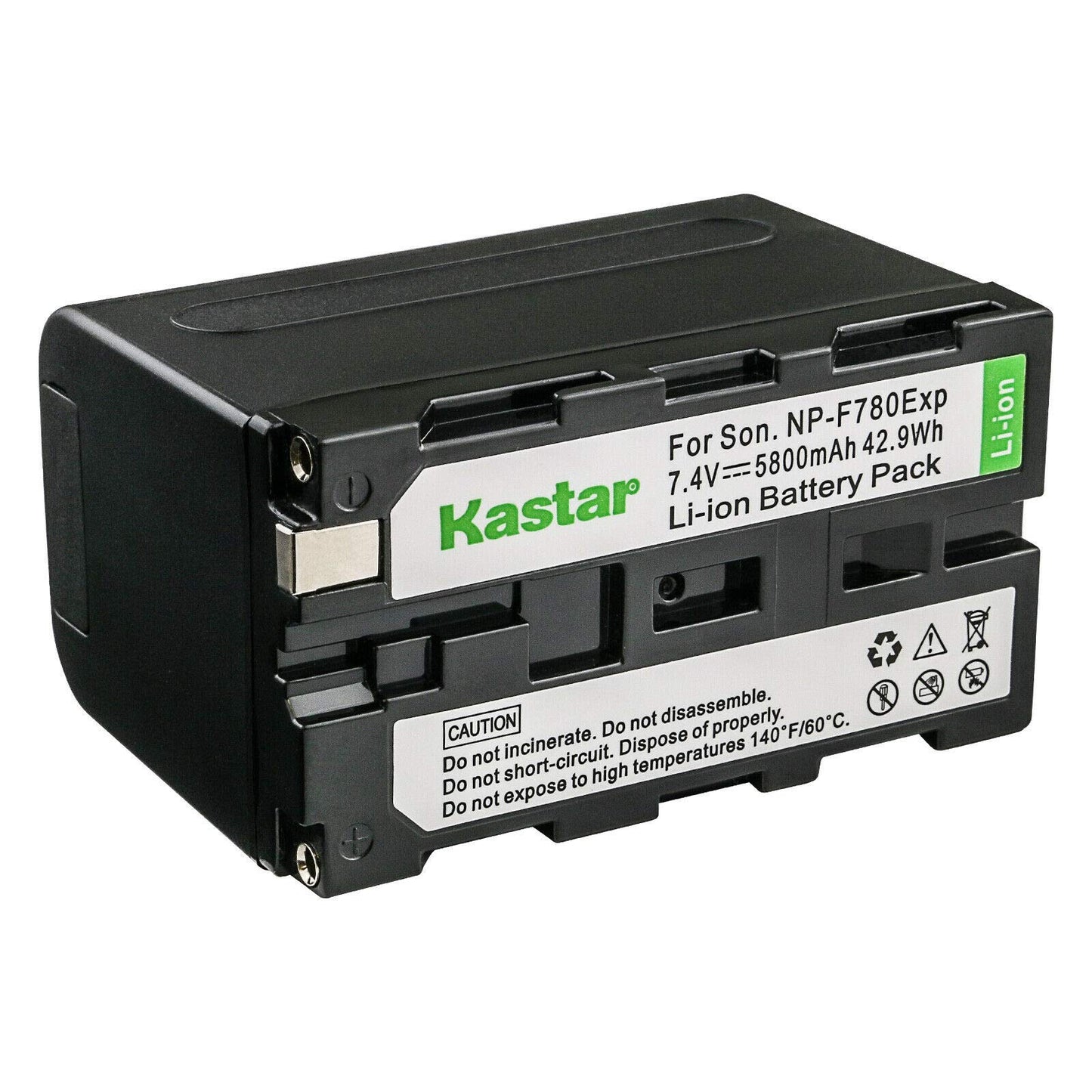Kastar NP-F780EXP Battery 2-Pack Replacement for Blackmagic Design Pocket Cinema Camera 6K Pro (Canon EF) Camera, Kinefinity KineKIT Edge Camera Cage