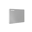 Toshiba Canvio Flex 1TB Portable External Hard Drive USB-C USB 3.0, Silver for PC, Mac, & Tablet - HDTX110XSCAA