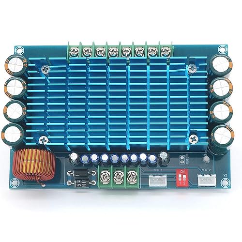 Taidacent XH-M180 Luxury TDA7850 Car Speaker Amplifier Four-channel Power Amplifier Board 12V High Power Audio Amplifier Board 50W*4