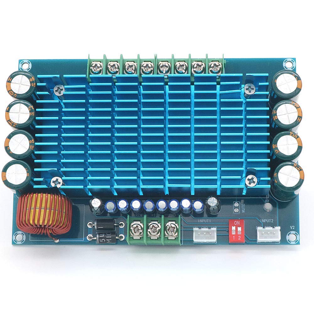 Taidacent XH-M180 Luxury TDA7850 Car Speaker Amplifier Four-channel Power Amplifier Board 12V High Power Audio Amplifier Board 50W*4