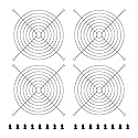 YIMATEECO 140mm Fan Grill Guard, 4 Pack CPU Case Fan Grill Protector Guard, Prevents Cable Damage for for 140x140mm Fan Protective Cover DIY, PC